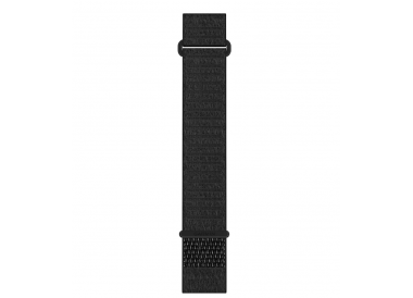 QuickFit 22 Watch Bands LONG, BLACK COMFORTFIT FABRIC 010-14507-14